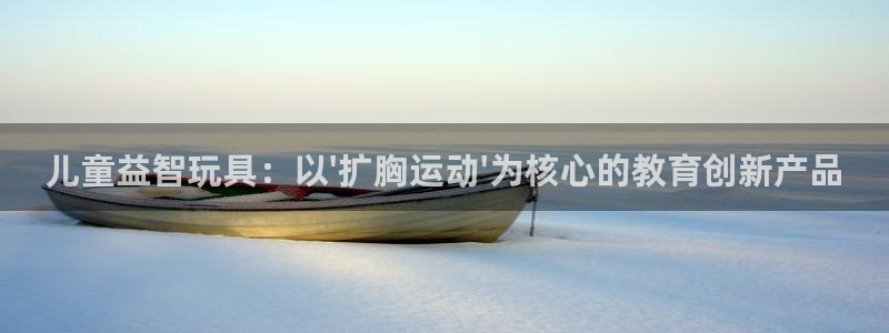征途国际招商：儿童益智玩具：以\'扩胸运动\'为核心的教育创
