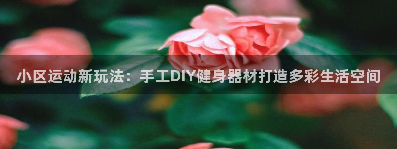 征途国际平台假的吗是真的吗：小区运动新玩法：手工DI